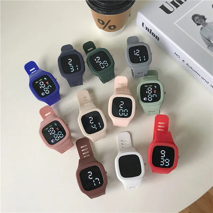 Bold and Bright: Digital Sports Watch for Kids and Adults