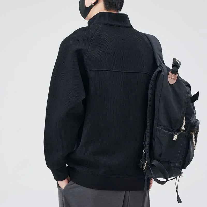 Vintage Y2K Men's Half-Zip Sweatshirt