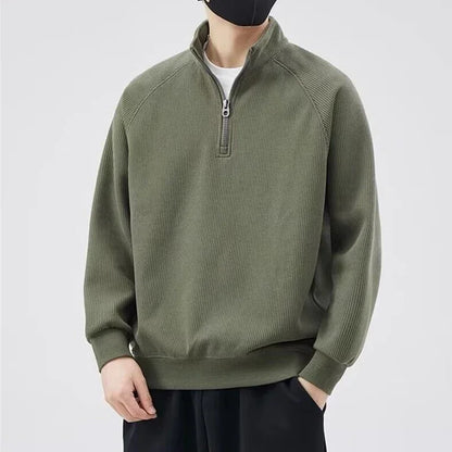 Vintage Y2K Men's Half-Zip Sweatshirt