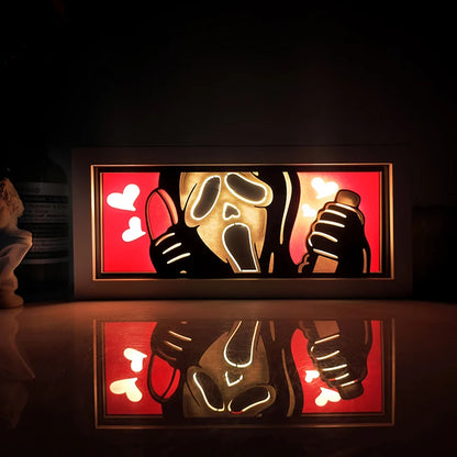 "Demon Slayer" Anime Light Box Remote Controlled LED Night Lamp – Perfect for Anime Lovers!