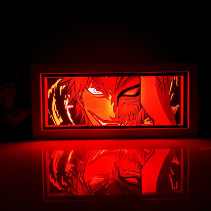 "Demon Slayer" Anime Light Box Remote Controlled LED Night Lamp – Perfect for Anime Lovers!