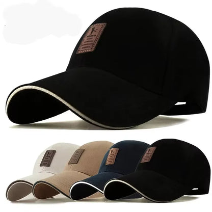 Premium Four Seasons Cotton Baseball Cap – Men's Sports Hat | Authentic & Stylish
