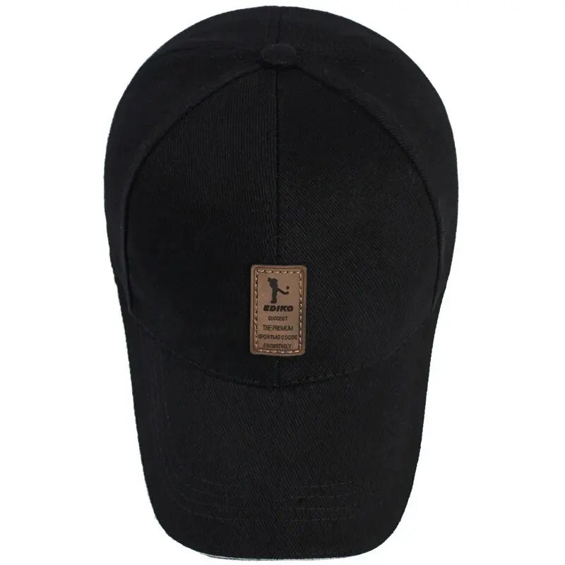 Premium Four Seasons Cotton Baseball Cap – Men's Sports Hat | Authentic & Stylish