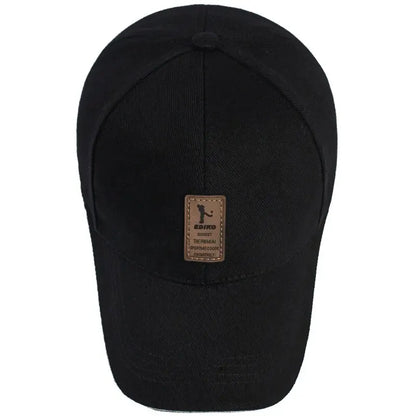 Premium Four Seasons Cotton Baseball Cap – Men's Sports Hat | Authentic & Stylish