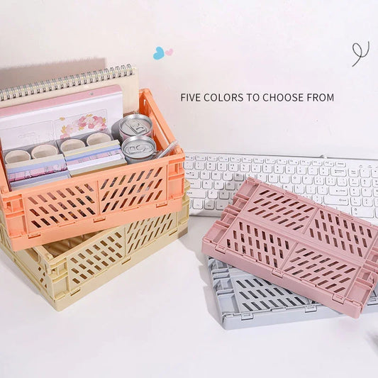 Foldable Colorful Storage Baskets Set