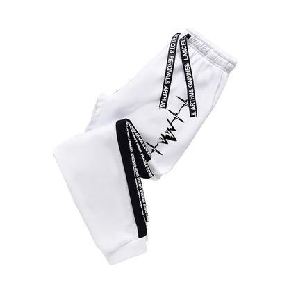 Men's Versatile Printed Tracksuit – Casual Streetwear Hoodie & Joggers