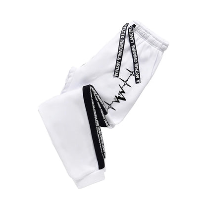 Men's Versatile Printed Tracksuit – Casual Streetwear Hoodie & Joggers