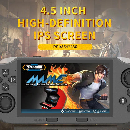 SF3000 Mini Retro Handheld Game Console – 4.5" IPS, 20,000+ Games