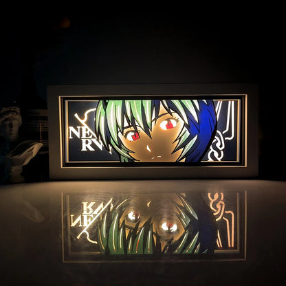 "Demon Slayer" Anime Light Box Remote Controlled LED Night Lamp – Perfect for Anime Lovers!