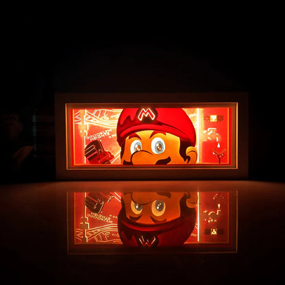 "Demon Slayer" Anime Light Box Remote Controlled LED Night Lamp – Perfect for Anime Lovers!