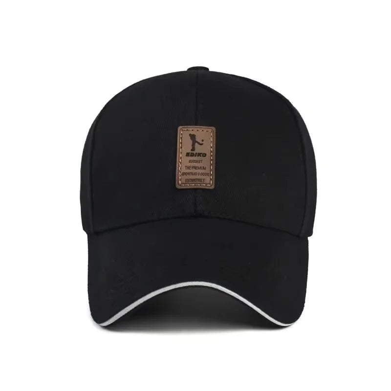 Premium Four Seasons Cotton Baseball Cap – Men's Sports Hat | Authentic & Stylish