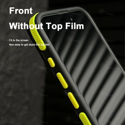 Bicolor Magnetic Phone Case with Shockproof Bumper Hard Cover for iPhone