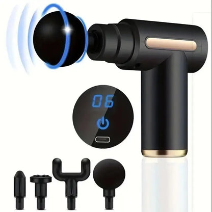Portable Fascia Massage Gun – Deep Muscle Relief
