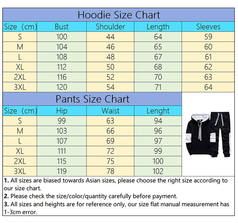 Men's Versatile Printed Tracksuit – Casual Streetwear Hoodie & Joggers