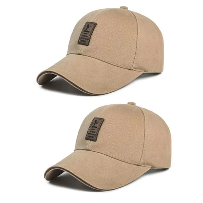 Premium Four Seasons Cotton Baseball Cap – Men's Sports Hat | Authentic & Stylish