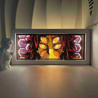"Demon Slayer" Anime Light Box Remote Controlled LED Night Lamp – Perfect for Anime Lovers!