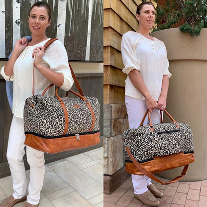 Weekender Bags for Women, 21" Weekender
