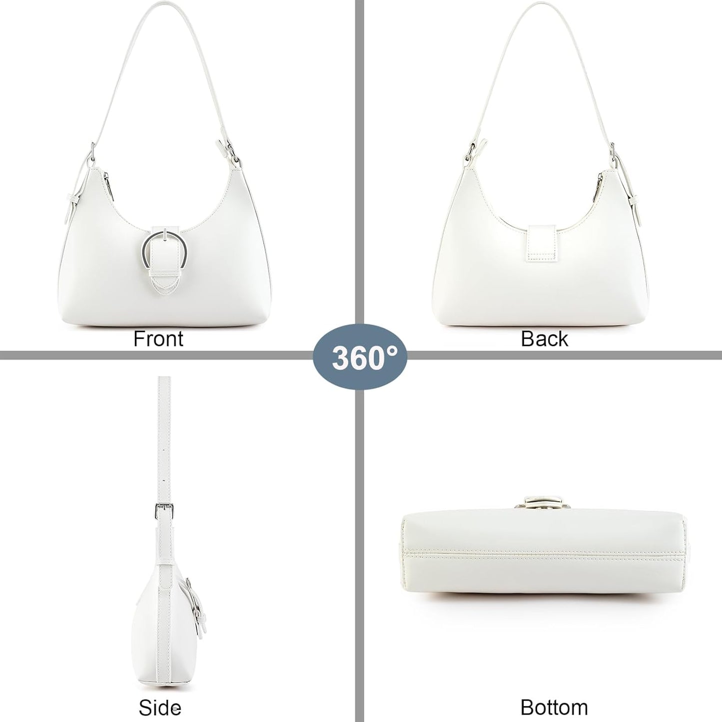 Shoulder Bag for Women Retro Vegan 