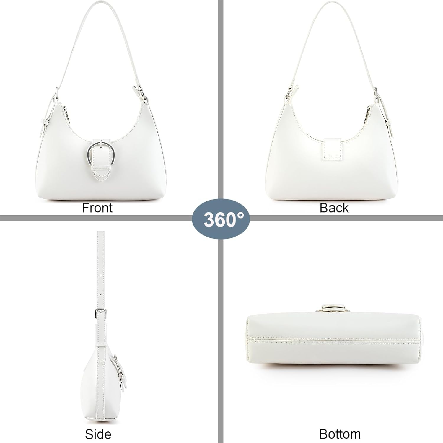 Shoulder Bag for Women Retro Vegan 