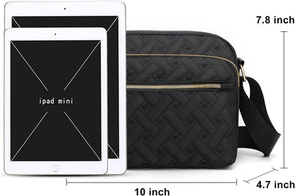 Medium Nylon Crossbody Bags for Women 