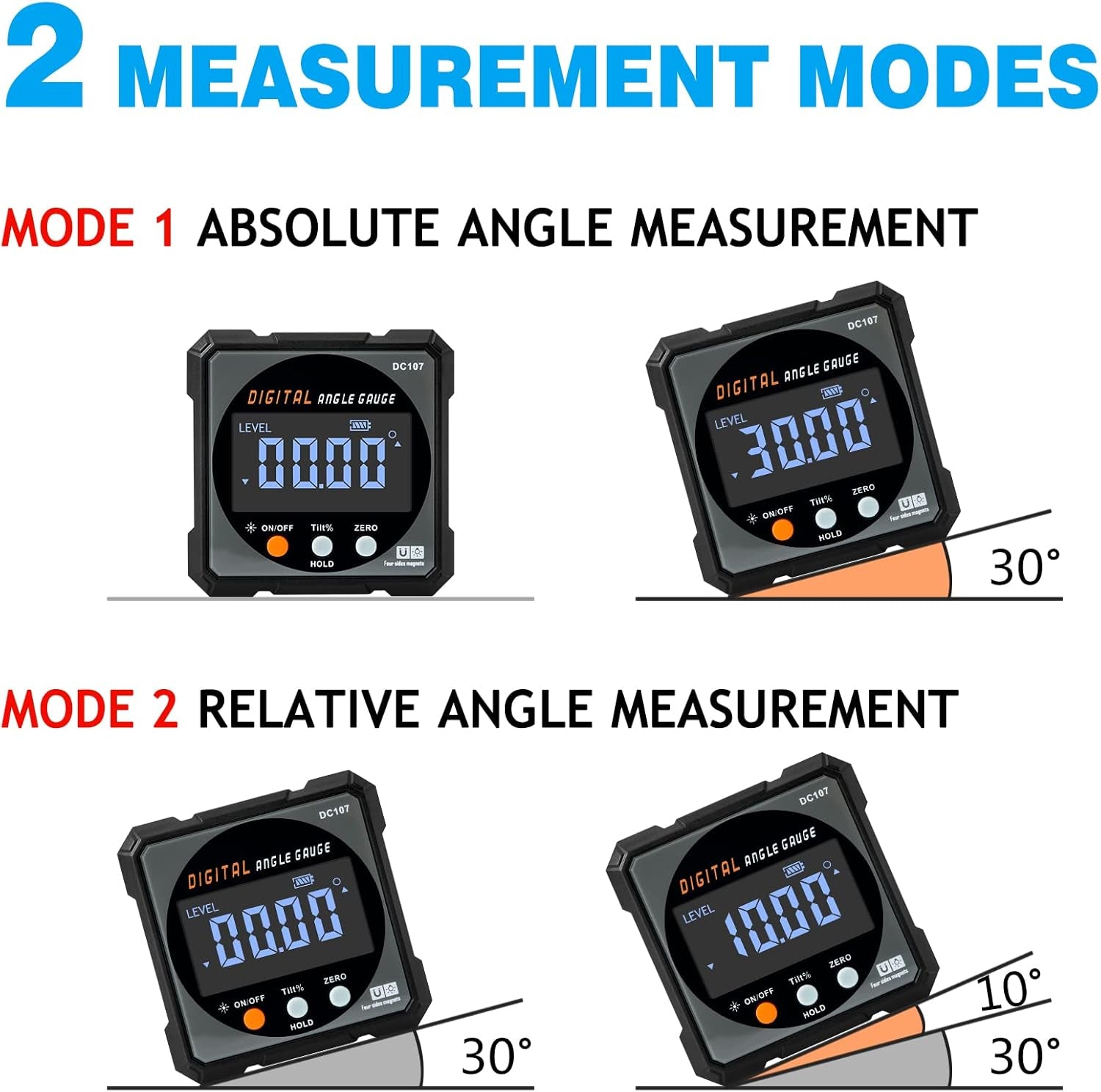 Digital Angle Finder  Electronic Laser