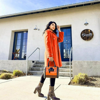 Women'S Barrel Bag Shiny Patent Faux 