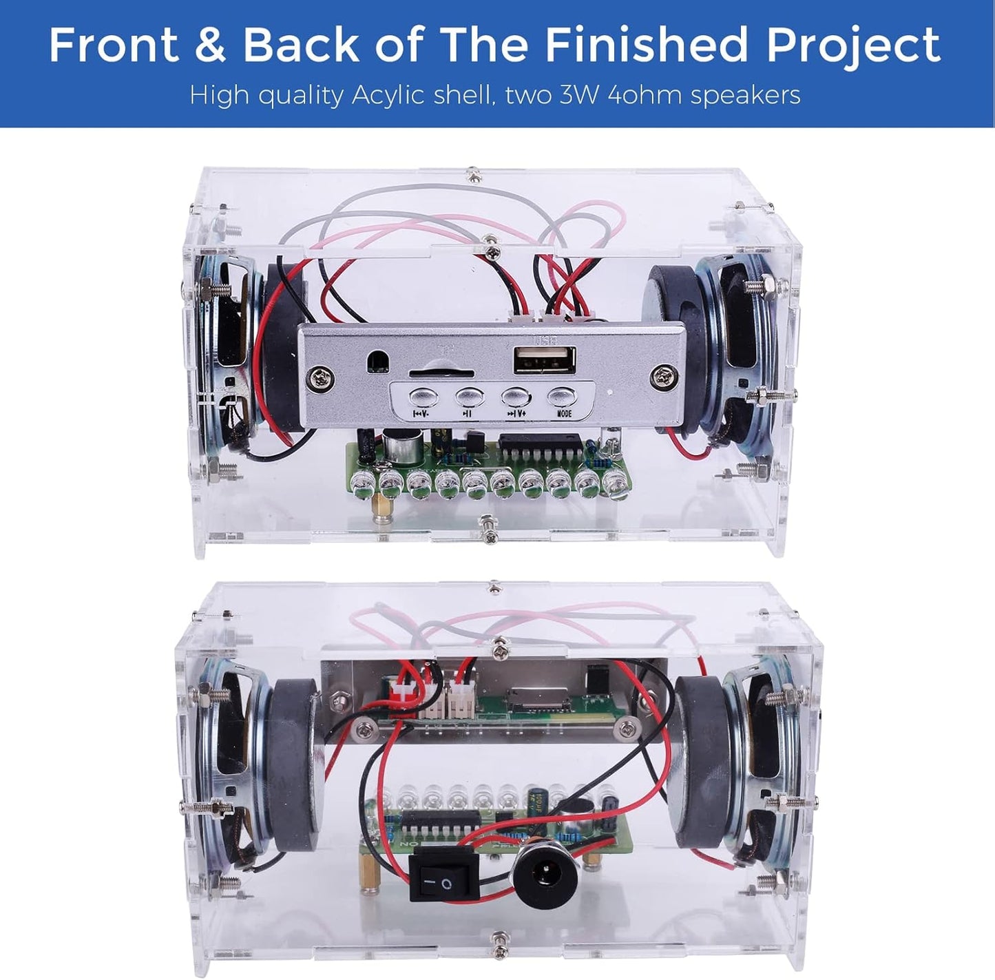 DIY Bluetooth Speaker Kit Mini Stereo