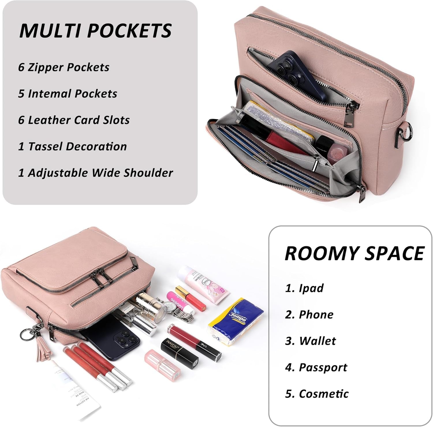 Crossbody Bag for Women Trendy Crossbody