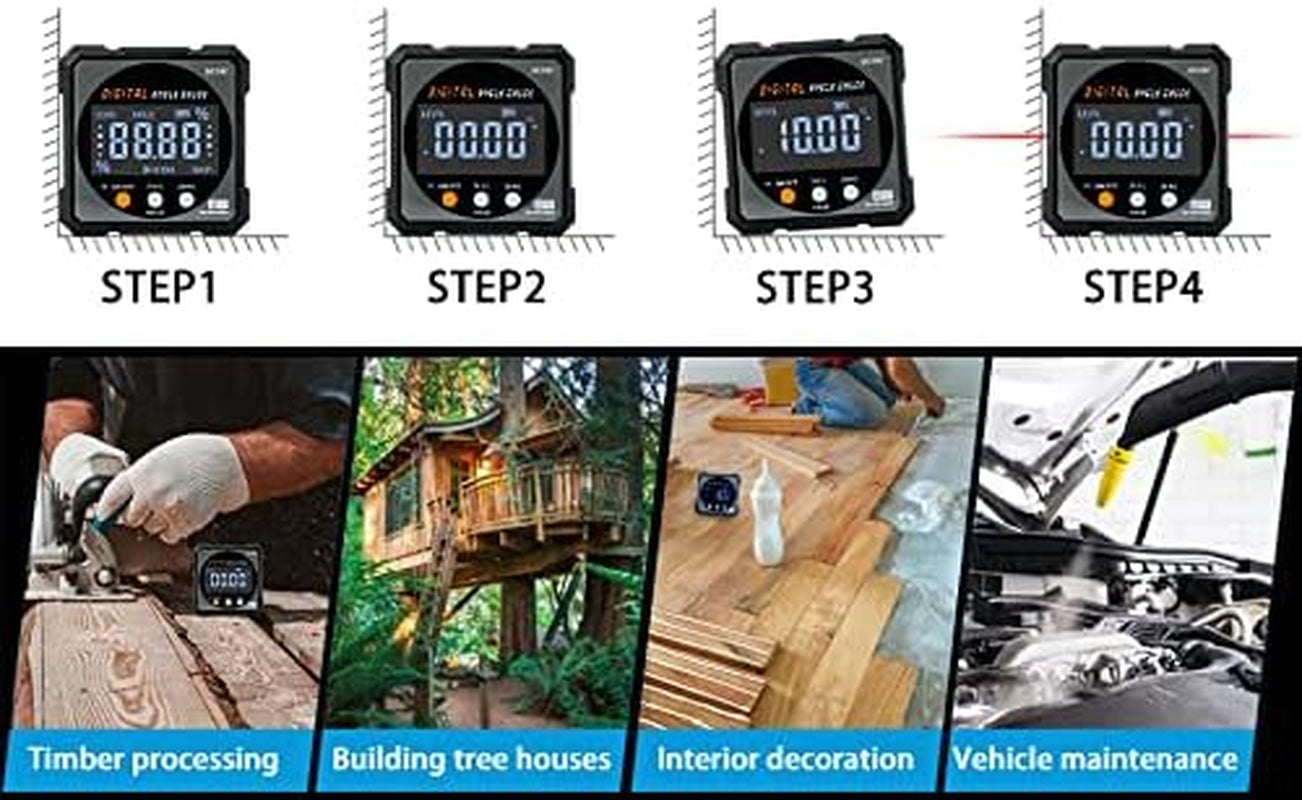 Digital Angle Finder  Electronic Laser