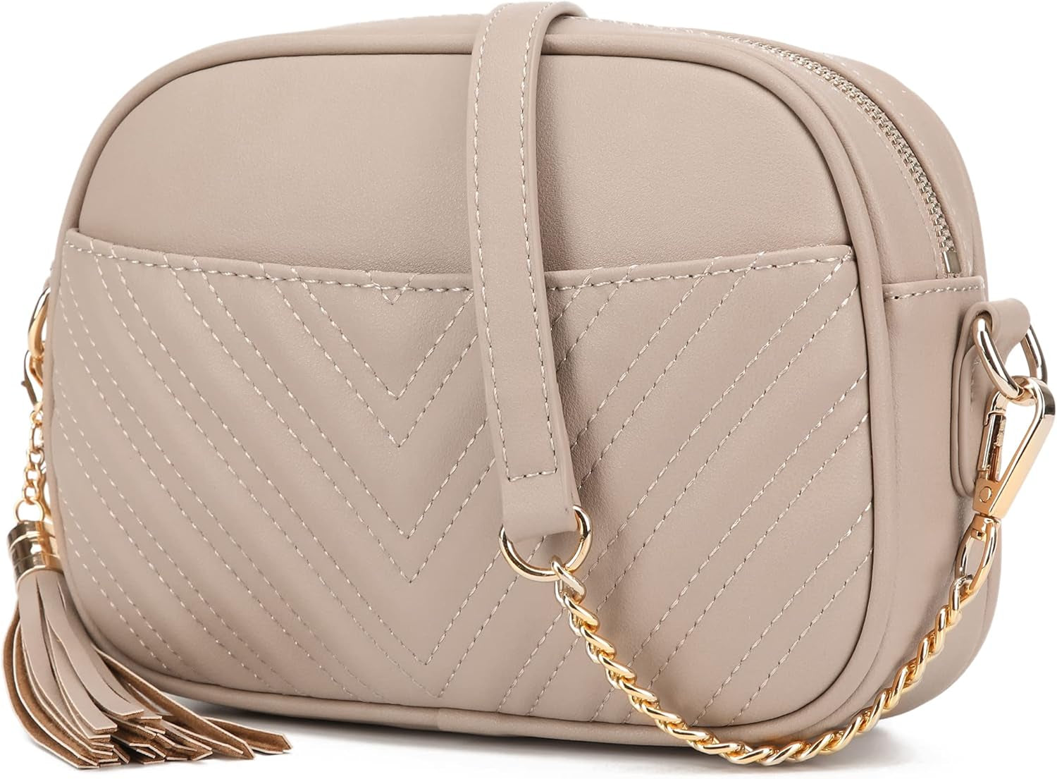 Quilted Crossbody Bag | Shoulder Purse.