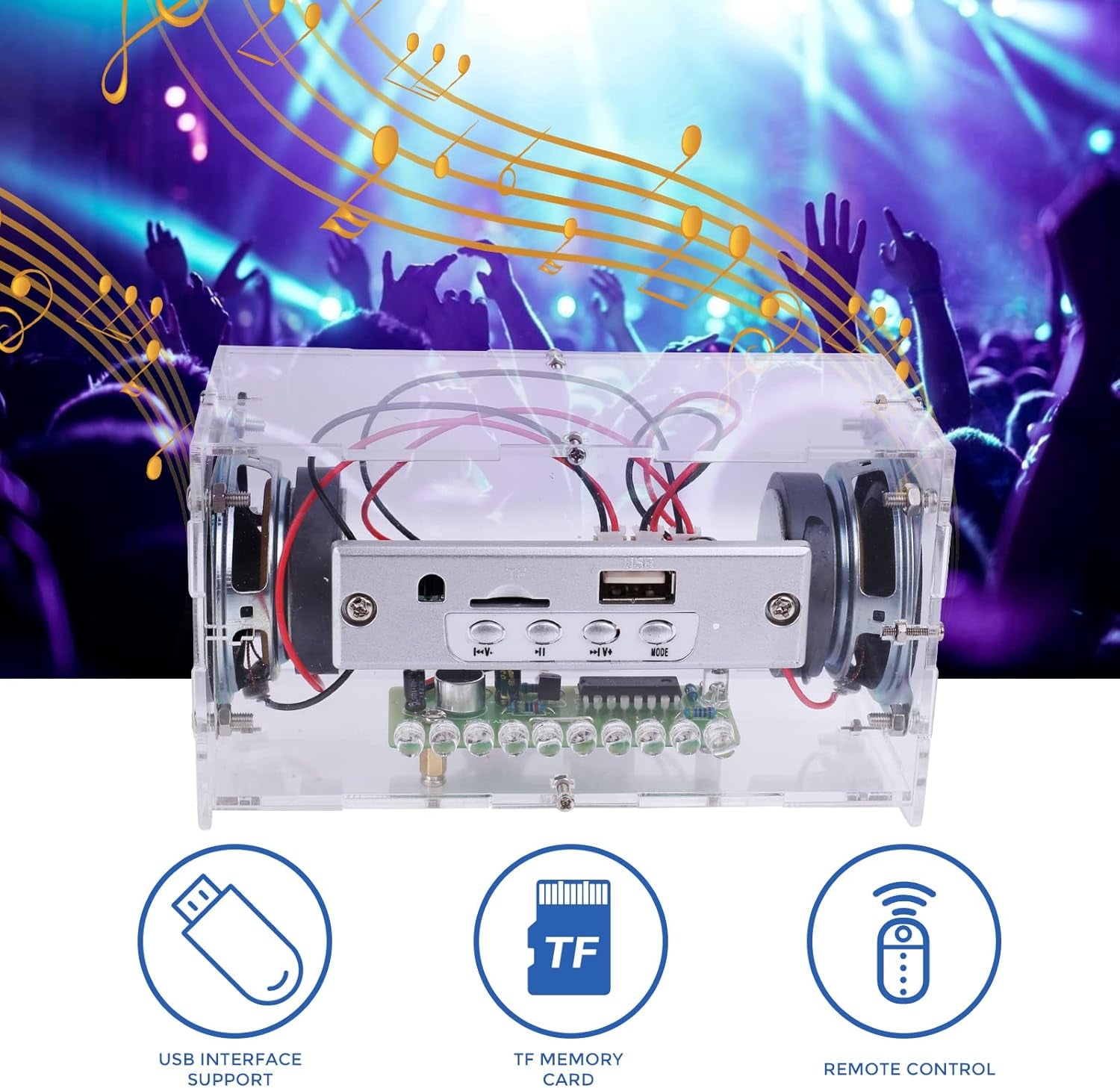 DIY Bluetooth Speaker Kit Mini Stereo