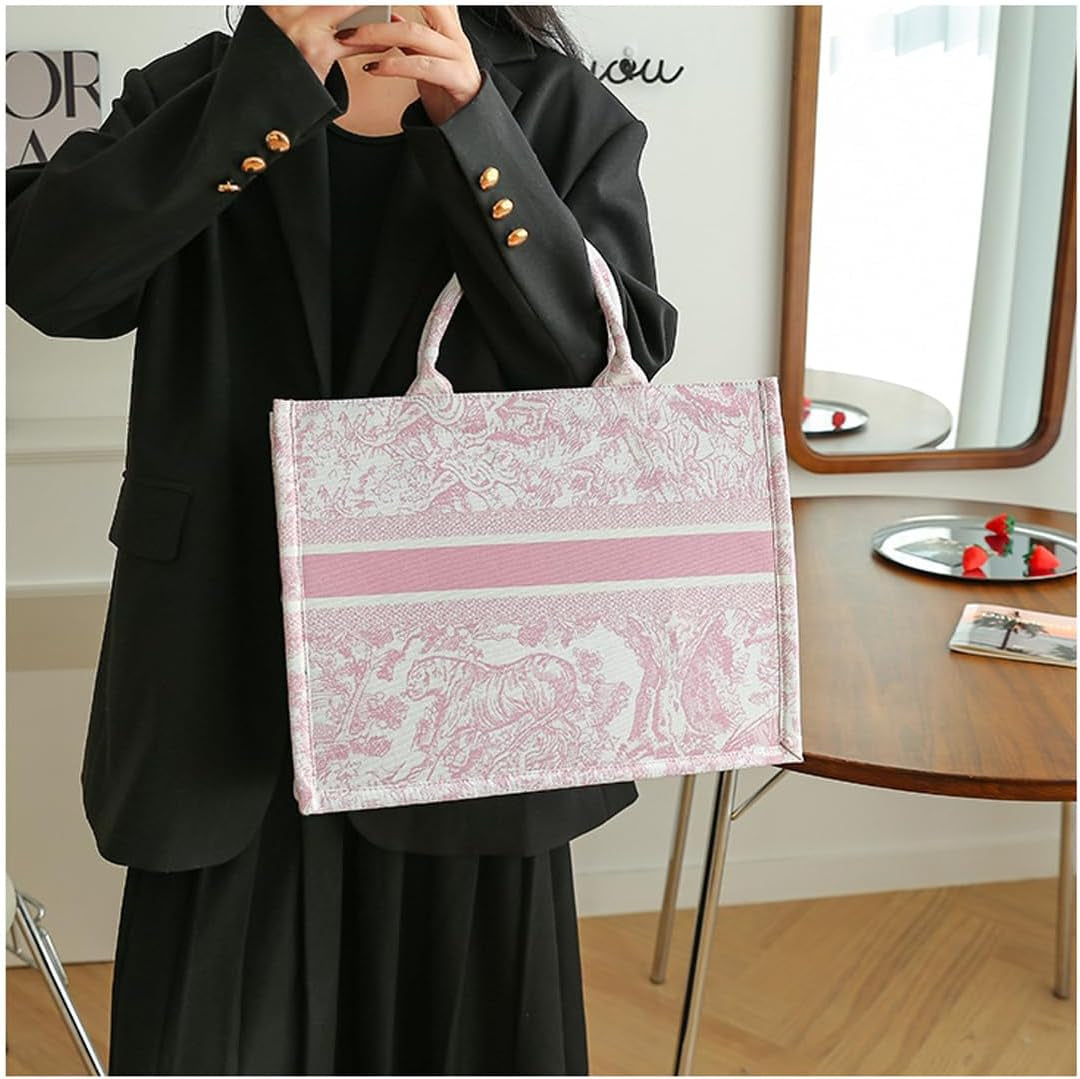 Fashion Luxury Tote Bag Cotton Linen