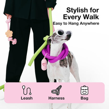 Dog Poop Bag Dispenser , Cherry Blossom