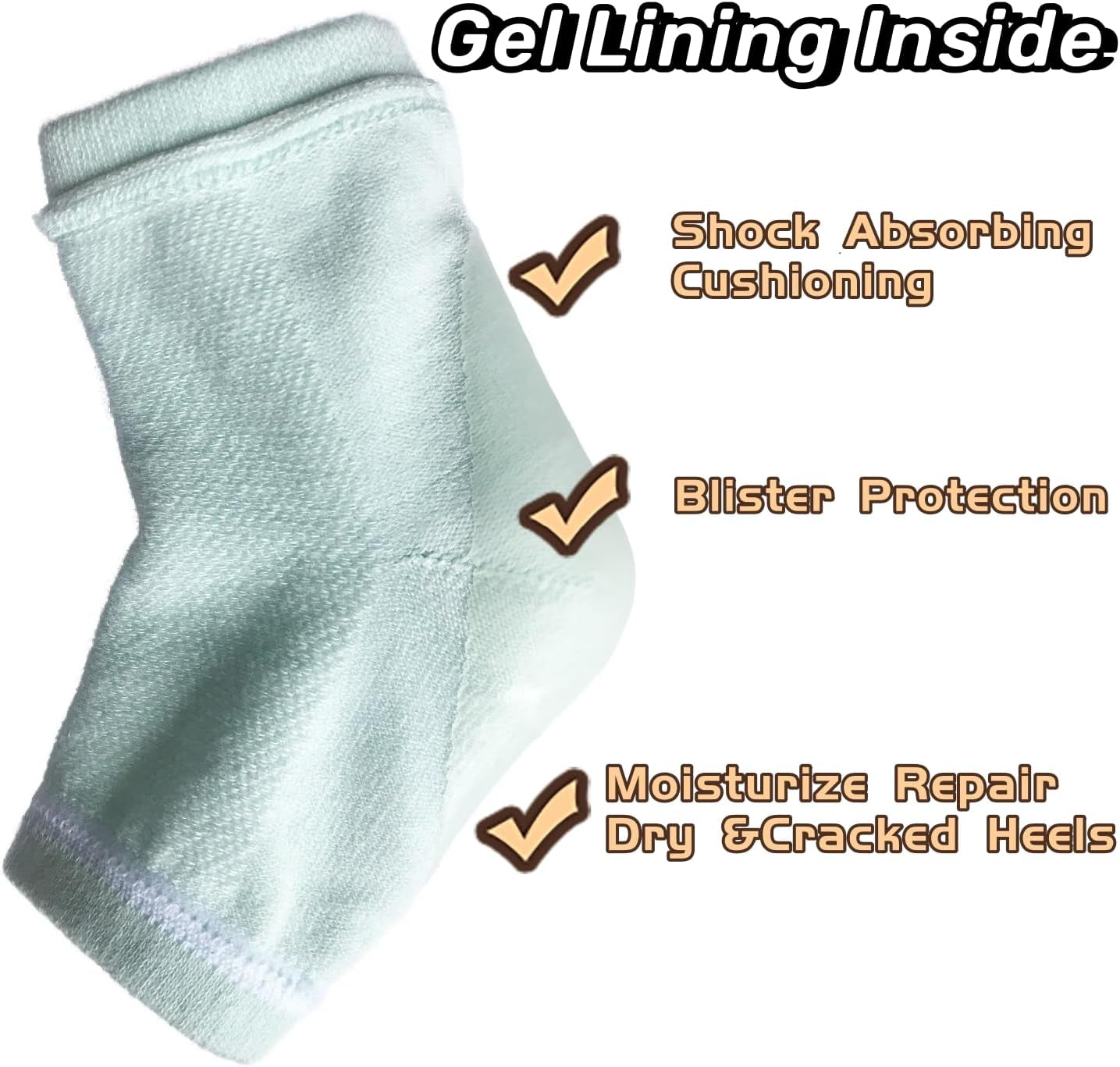 Gel Heel Strap for Kids Heel Sensitivity