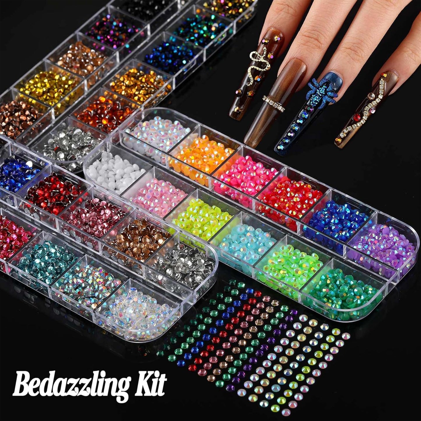 BANA Nail Charms for Rhinestones Kit 