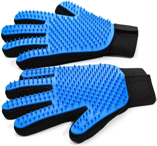 Pet Hair Removal Glove for Dogs & Cats