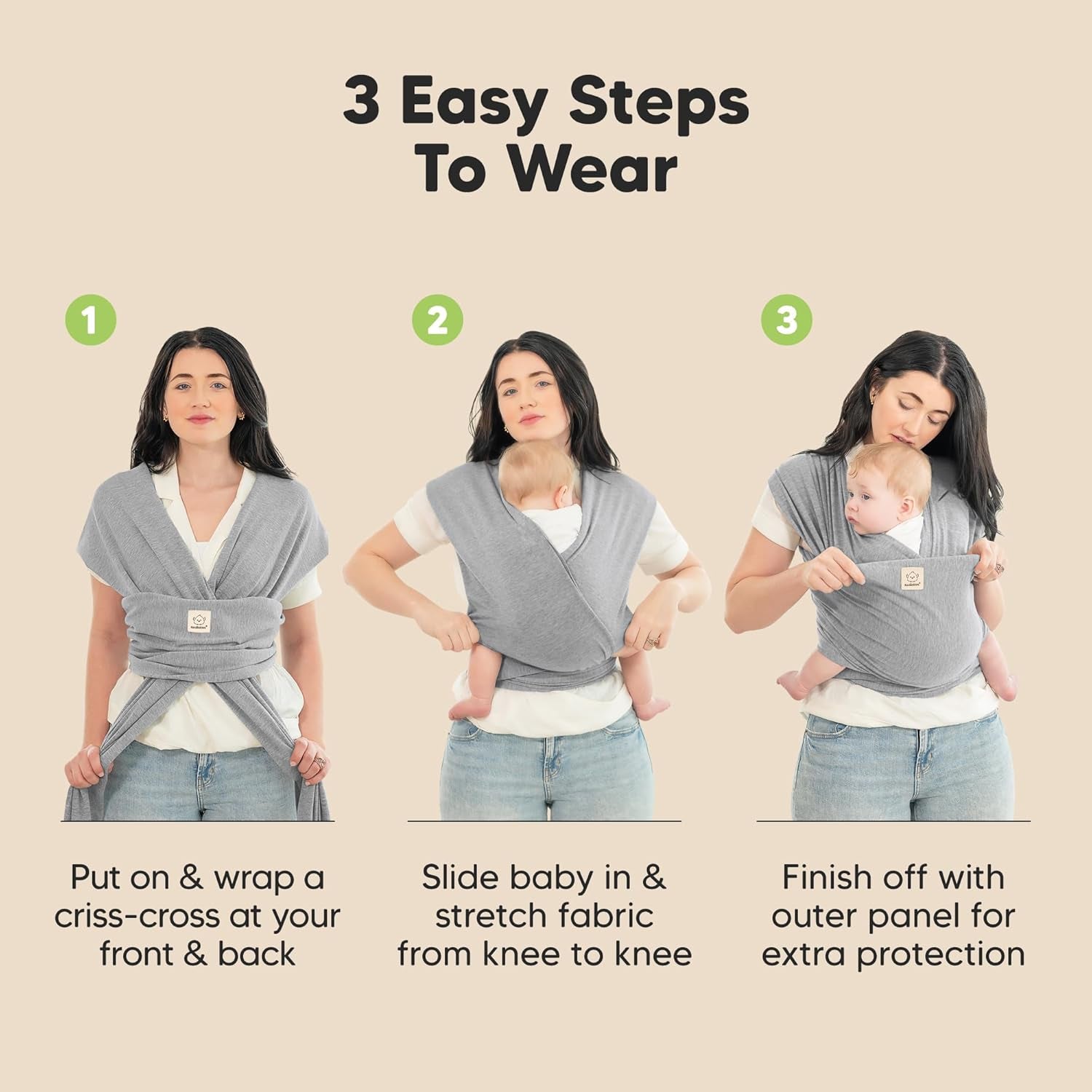 Baby Wrap Carrier - All in 1 Original 