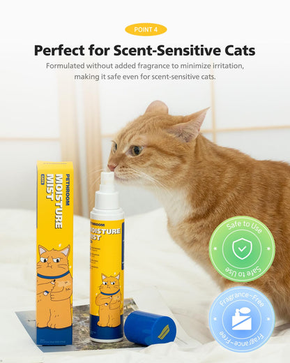 ] Unscented Cat Moisture Mist – Natural