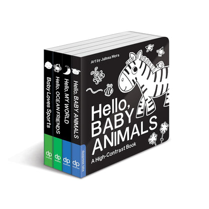 High Contrast Baby Book Set:4 Board Book