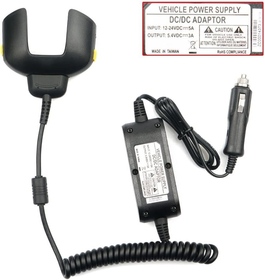 Car Charger Cable for Zebra Symbol 
