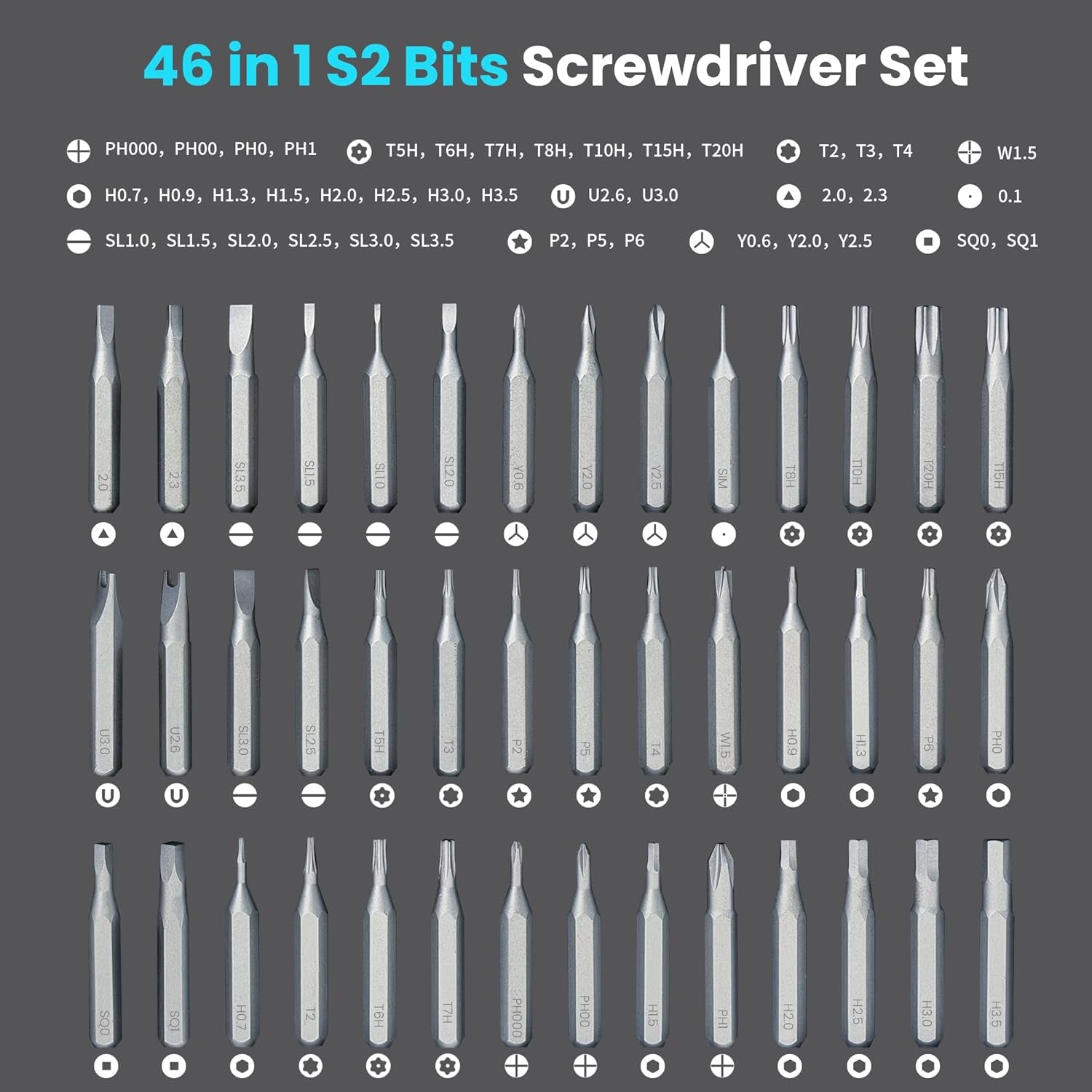 46 in 1 Precision Screwdriver kit