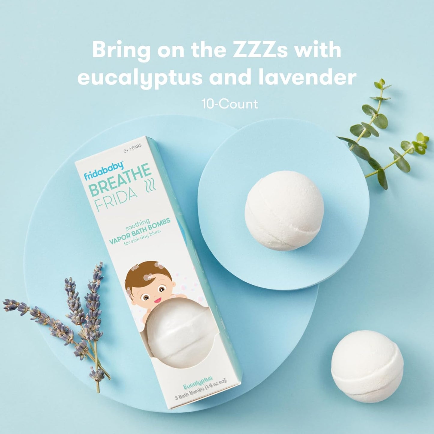 Natural Vapor Bath Bombs for Toddlers 