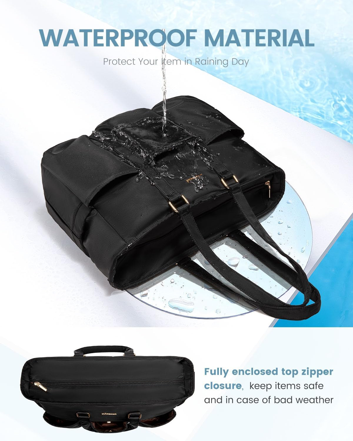 Laptop Tote Bag for Women Work, Teacher 