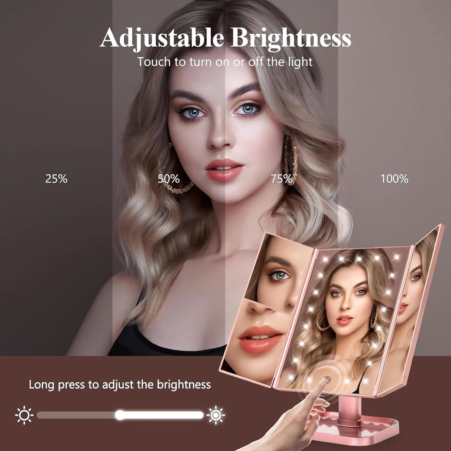 Makeup Mirror, Vanity Mirror with Lights