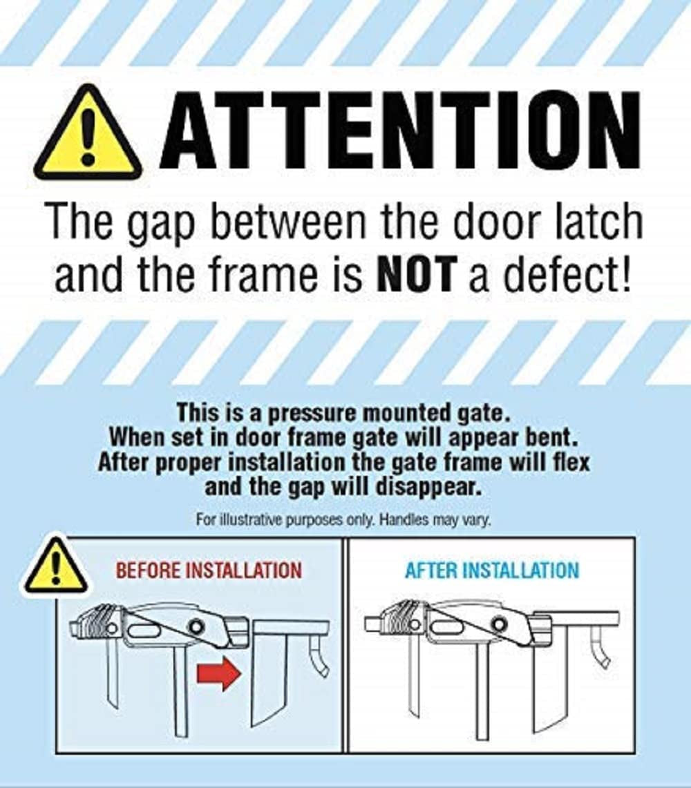 Safety 29-38.5" Baby Gate for Doorways 
