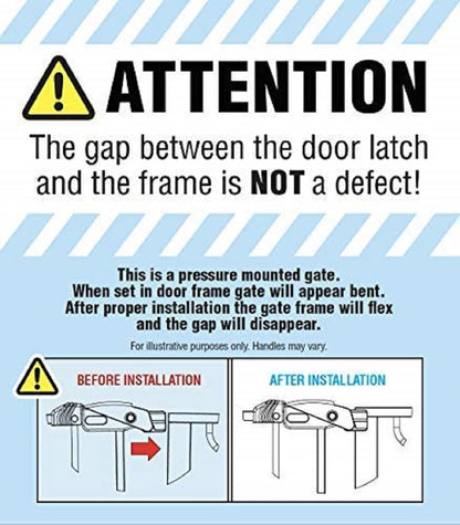 Safety 29-38.5" Baby Gate for Doorways 