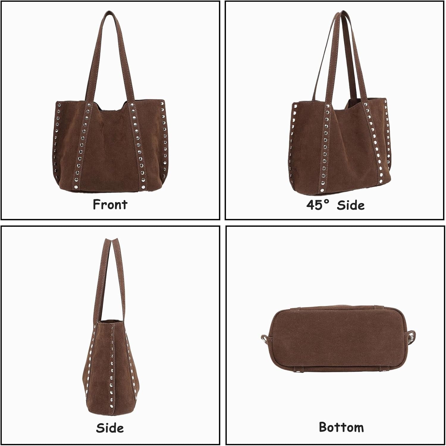 Suede Bag Mini Trendy Faux Suede 