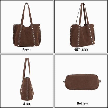 Suede Bag Mini Trendy Faux Suede 