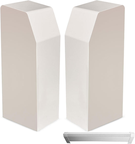 [2 Pack] End Caps for Baseboard Heater