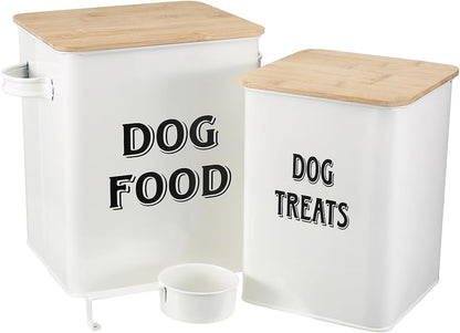 Dog Food Storage Container Farmhouse Pet